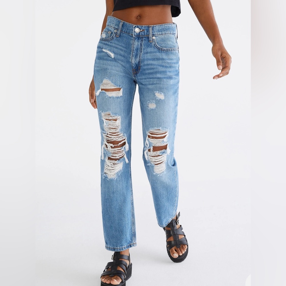 🌿 AEROPOSTALE High-rise Mom Jean. NWT.